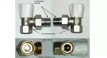 Клапан ручной для радиатора угловой 1/2" (VT.007.N) VALTEC