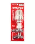Комплект терморегулирующего оборудования для радиатора  прямой 1/2" ( VT.046.N) VALTEС