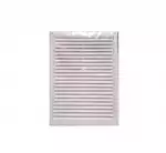 Решетка вентиляц Э2030Р (218*295) пластик, белая с сеткой