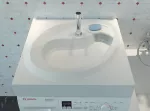 Умывальник 600 Ameli на стиральную машину (с кронштейнами) MADERA