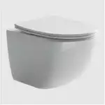 Унитаз подвесной Forma Rimless безободковый с сид. микролифт CN3009
