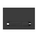 Кнопка ESTETICA для LINK PRO/VECTOR пластик черный матовый с хром.рамкой 64112
