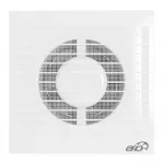 Вентилятор ЭРА (тонкая панель 8мм, шнурок вкл/выкл, обратный клапан) D100 (E 100SC-02)