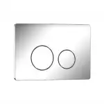Кнопка для инсталляции INOX-O, нерж.сталь, глянцевый хром, IBERICA BLANCA
