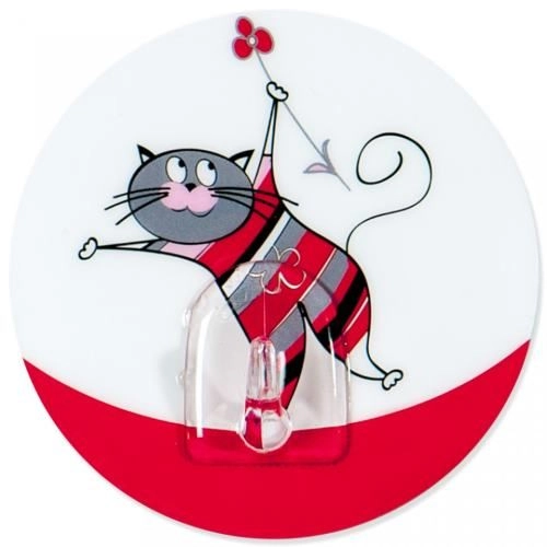 Крючок адгезивный  8 см FUNNI CATS Chucho самоклеющийся (18235 -TK) TATKRAFT