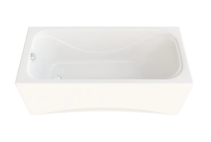 Ванна 1500х700 СТАНДАРТ Экстра на каркасе с экраном и сифоном  (Тритон)