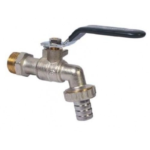 Кран шар д=20  водоразборный под шланг (01490/03951) AQUALINK