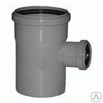 Тройник д= 50 х 40 - 87* канализ. PRO AQUA
