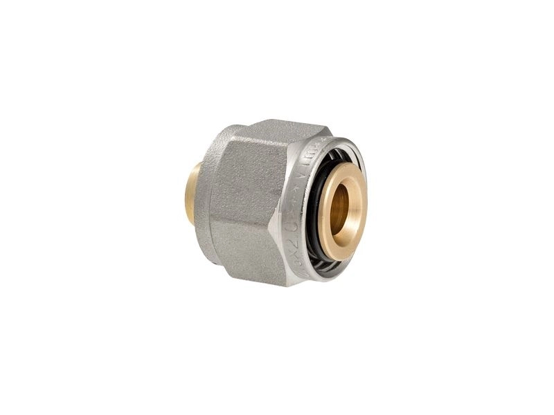 Фитинг коллекторный конус/обжим для м/пл трубы 16 х1/2 К (VTc 710) VALTEC