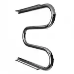 Полотенцесушитель  600х1000 1" М (с 2-мя полочками) б/п