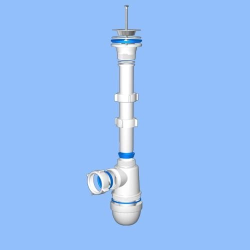 Сифон Ани 1 1/4"х40 унив. (С1000)