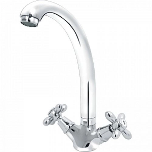 Смеситель для кухни 2мах. высокий излив, Ретро MAXI, керамика ( 01248222) Варион