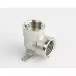 Угольник  1/2" вн с креплением PRO AQUA