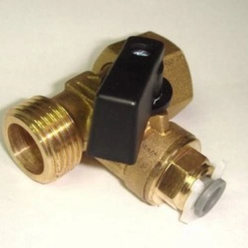 Тройник 1/2"х1/2"х1/4" с шаровым клапаном для подкл.к водопроводу, Аквафор