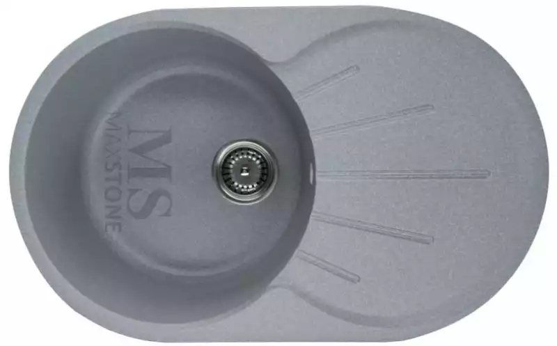 Мойка иск.камень 735 х450 светло-серый, без сифона МS-5 