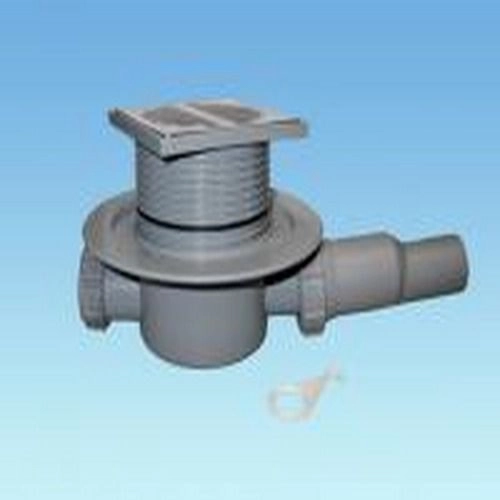 Трап д=50/40мм горизонтальный пласт, решетка нерж. 110х110 (MRFG3) McALPINE