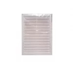 Решетка вентиляц Э2030Р (218*295) пластик, белая с сеткой