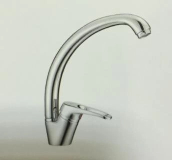 Смеситель для кухни однорычажный, высокий излив (D150409-1) с/г D-Lin