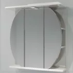 Шкаф зеркальный 650мм б/о Шар