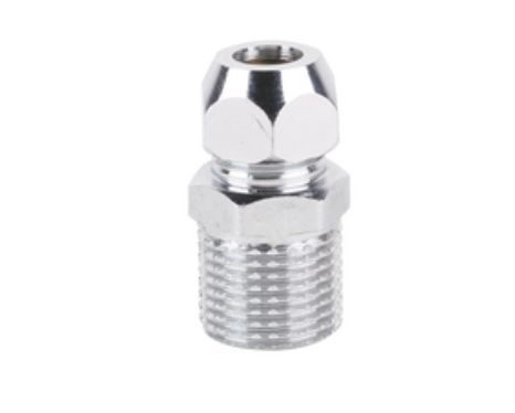 Цанга  1/2"нар х 10мм с 3-ой шайбой (425)