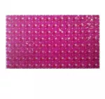 Коврик для ванной 670х380 розовый противоскользяший (ЦБ-00-658) Мозайка 