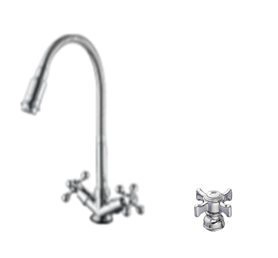 Смеситель для кухни 2мах. гибкий излив (D151807-Q) с/г D-Lin