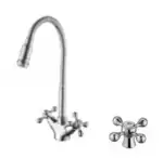 Смеситель для кухни 2мах. гибкий излив (D156819-Q) с/г D-Lin Смеситель для кухни 2мах. гибкий излив (D156819-Q) с/г D-Lin