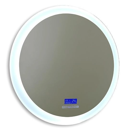 Зеркало 770 ПЕРЛА-6 (подсветка, подогрев, радио, сенсорный выключатель) (СЗ)