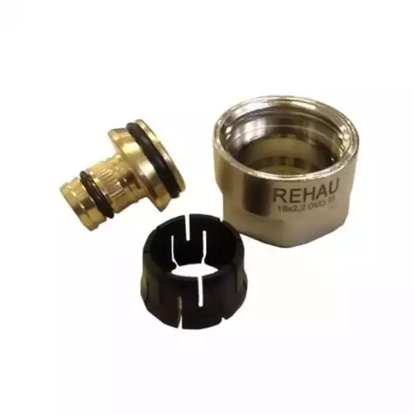 Резьбозажимное соединение flex/pink  д=20х2,8 REHAU