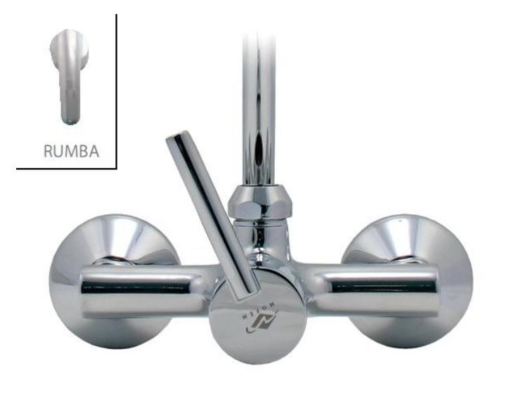 Смеситель для душа однорычажный, с жесткой стойкой 404 RUMBA (153-0038-20) Мофем