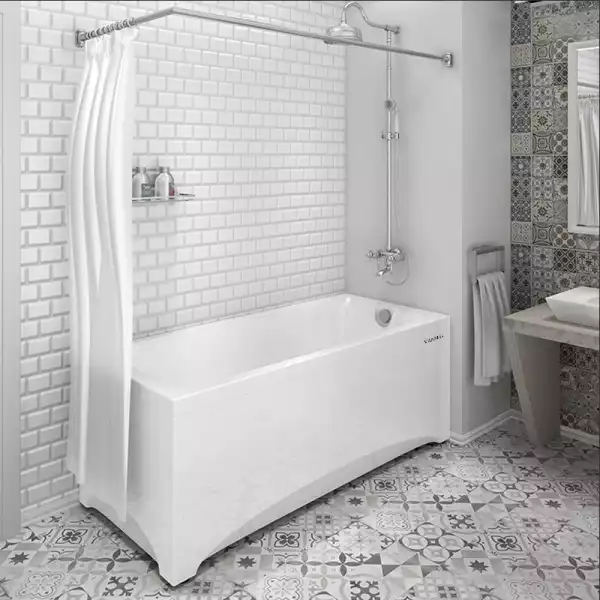 Ванна 1500x700 ВЕСТА на каркасе с экраном