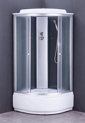 Душевая кабина  900х900х2180 матовое стекло, высокий поддон ТМ109