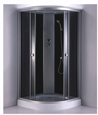 Душевая кабина  900х900х2180 тонированное стекло, низкий поддон 209B (PB99)