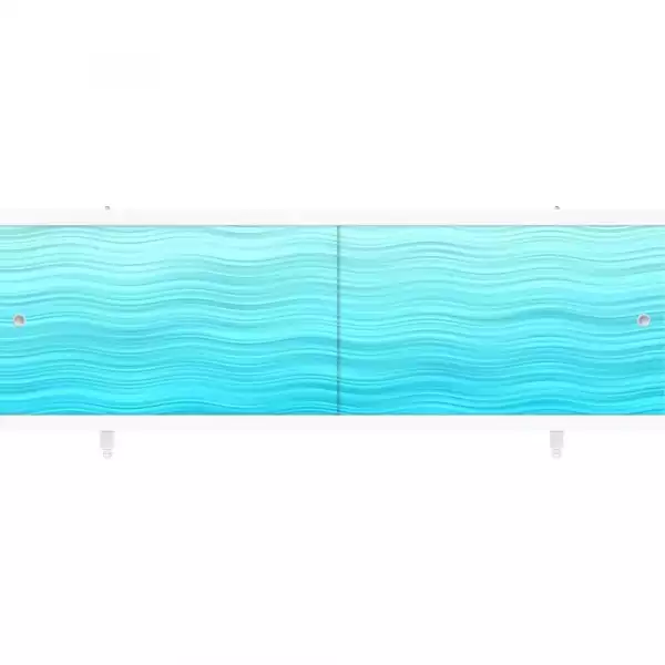 Экран п/в 1680мм Кварт, аква, Метакам 