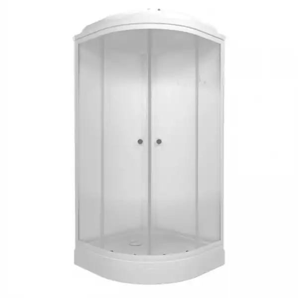 Душевая кабина 900х900 Лайт А, низкий поддон (ДН4, 7 мест+сифон D90мм)