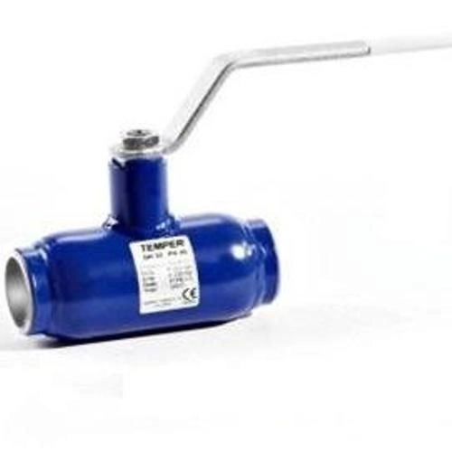 Кран шар д=40, Ру40 приварной, стандартный проход (28220040) TEMPER