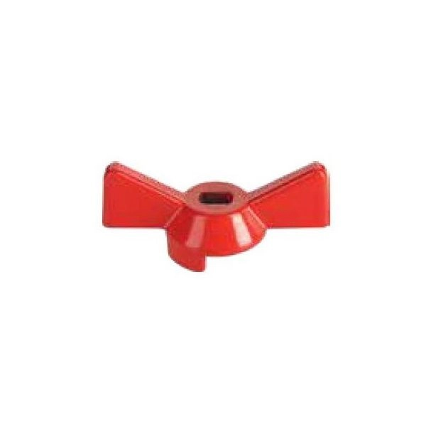 Ручка-бабочка для крана 1/2"-3/4" красная ( VT.220.R.04)