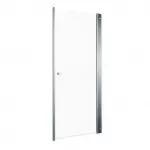 Дверь душевая "Уно" 100х185, хром, прозрачное стекло (Тритон)