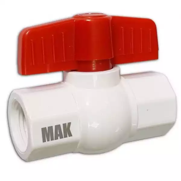 Кран шар д=1/2 б г/г из АБС пластика (470) МАК