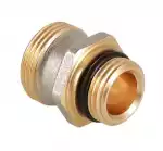Ниппель 1/2" под расходомер с переходом на евроконус 3/4" нар-нар  (VTr.580.NEI.040Е)