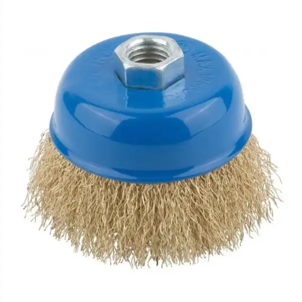 Корщетка латунная, тип "чашка" d100мм (38943М) MOS