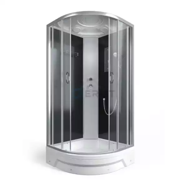 Душевая кабина 1000х1000х2260 тониров.стекло, средний поддон ER351026-C4-RUS (3 кор)