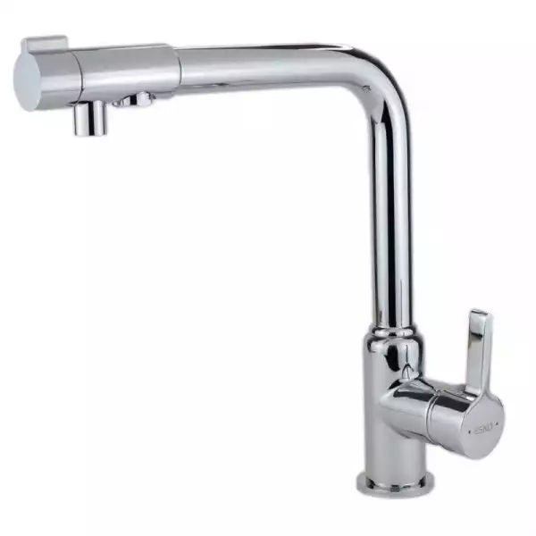 Смеситель для кухни, высокий излив,с краном для питьевой воды, Kitchen (K23) ESKO