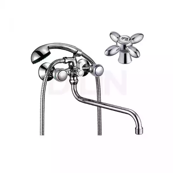 Смеситель для ванны 2мах. излив 30см (D146808-6) D-Lin