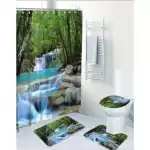 Занавеска для ванной 1800х1800 "Водопад" (ВТ25)