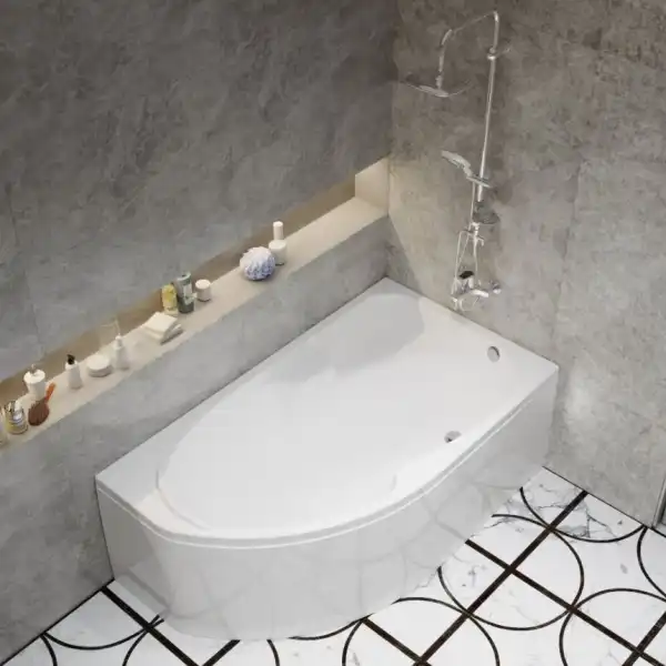 Ванна 1700х950 СОФИЯ прав. с экраном (Тритон)