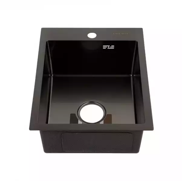 Мойка нерж.сталь 400х500 врезная Графит (40503G) FABIA PROFI