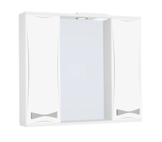 Шкаф зеркальный 800мм с/о Бант прав