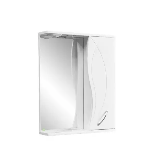 Шкаф зеркальный 550мм с/о Виктория прав