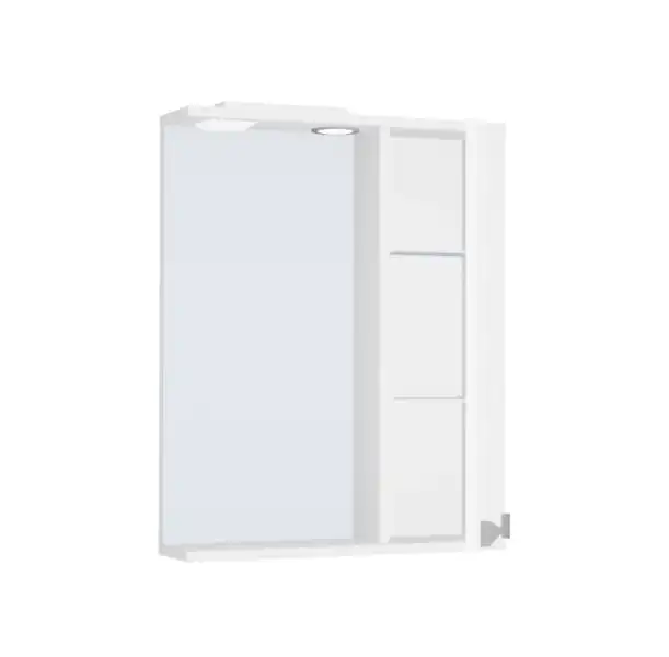 Шкаф зеркальный 550мм с/о Винтаж прав